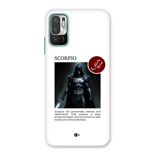 Sane Scorpio Back Case for Redmi Note 10T 5G