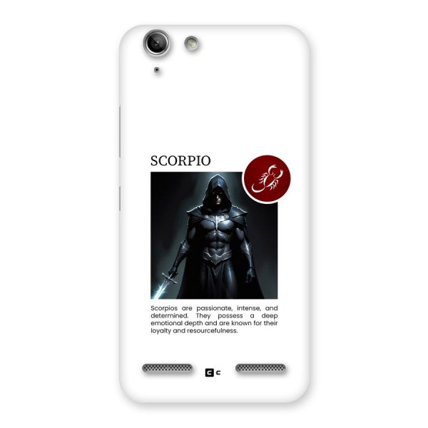 Sane Scorpio Back Case for Vibe K5 Plus