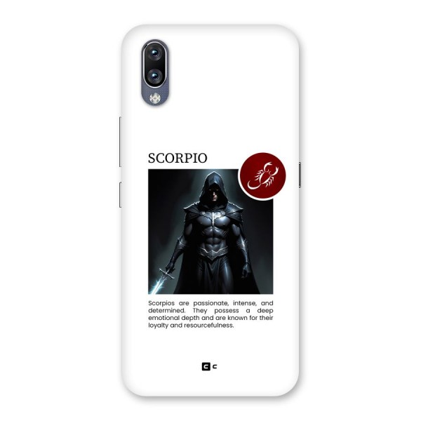 Sane Scorpio Back Case for Vivo NEX