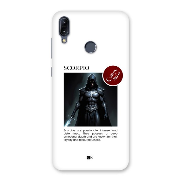 Sane Scorpio Back Case for Zenfone Max M2