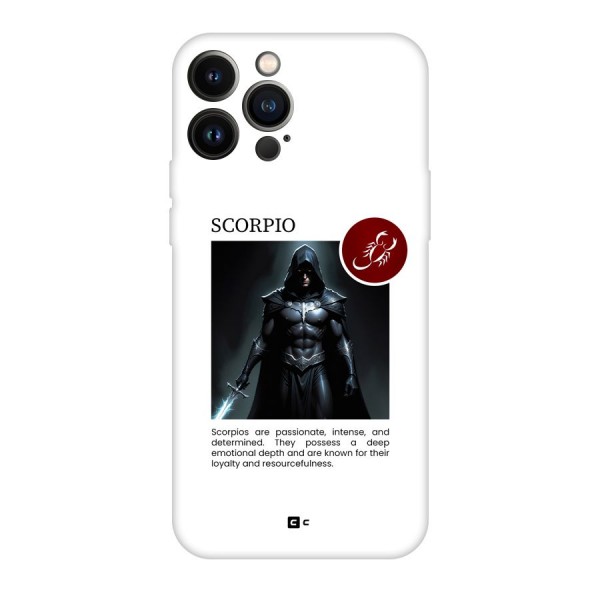 Sane Scorpio Back Case for iPhone 13 Pro Max