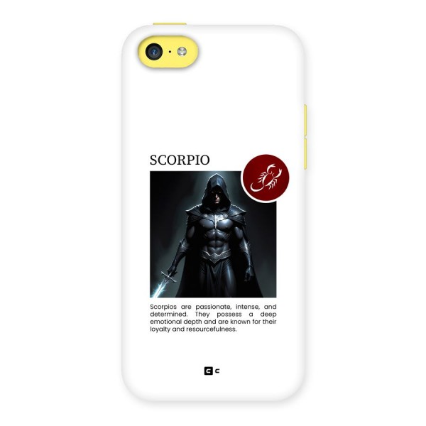 Sane Scorpio Back Case for iPhone 5C