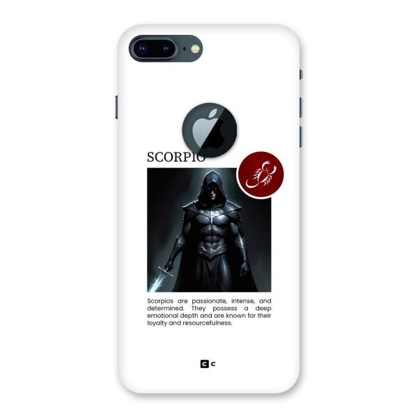 Sane Scorpio Back Case for iPhone 7 Plus Logo Cut