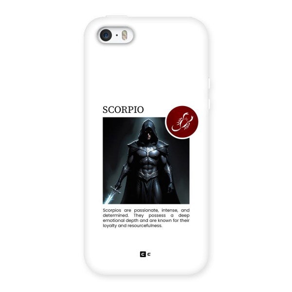 Sane Scorpio Back Case for iPhone SE 2016