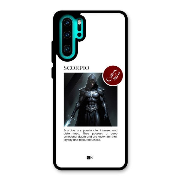 Sane Scorpio Glass Back Case for Huawei P30 Pro