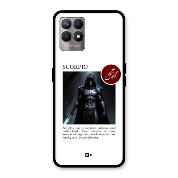 Sane Scorpio Glass Back Case for Realme Narzo 50