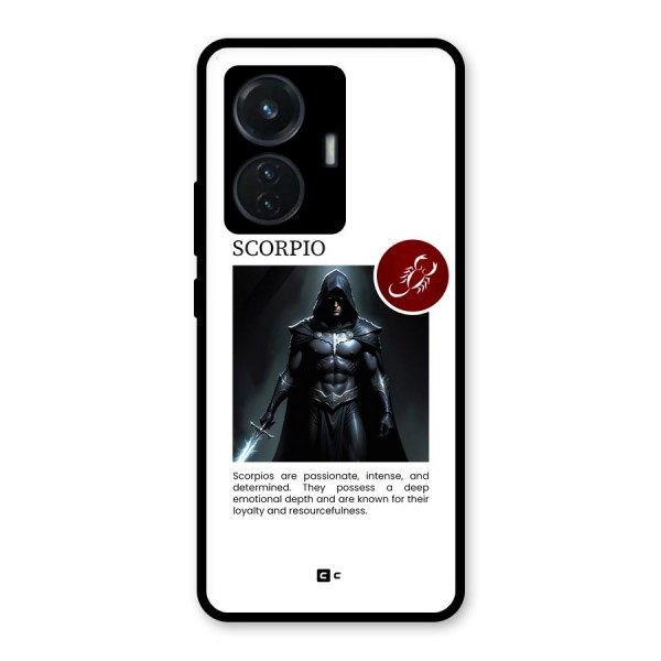 Sane Scorpio Glass Back Case for iQOO Z6 44W
