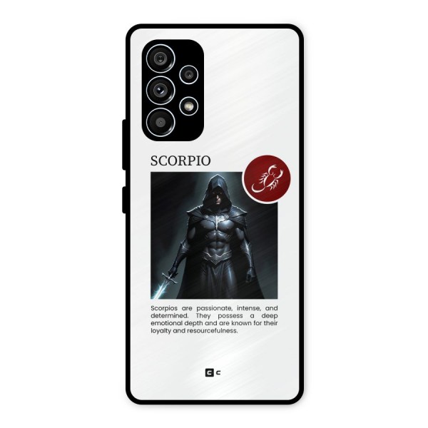 Sane Scorpio Metal Back Case for Galaxy A53 5G