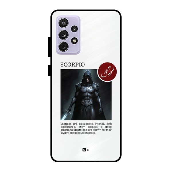 Sane Scorpio Metal Back Case for Galaxy A72