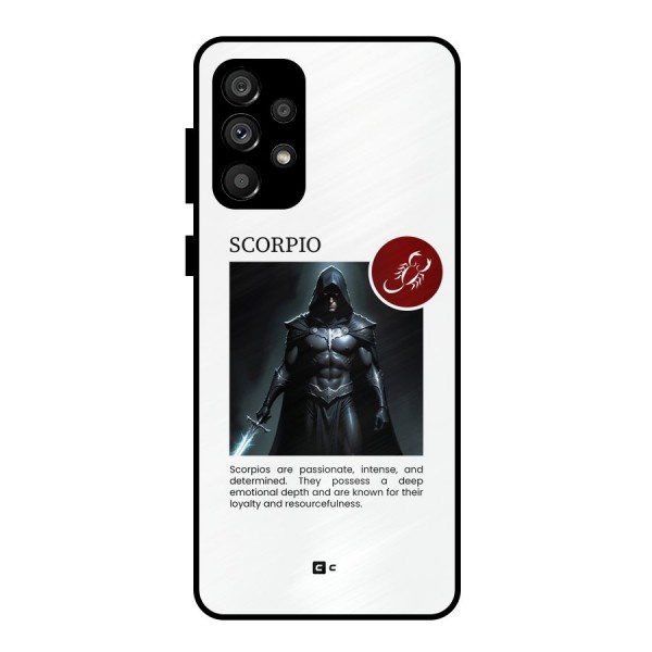 Sane Scorpio Metal Back Case for Galaxy A73 5G