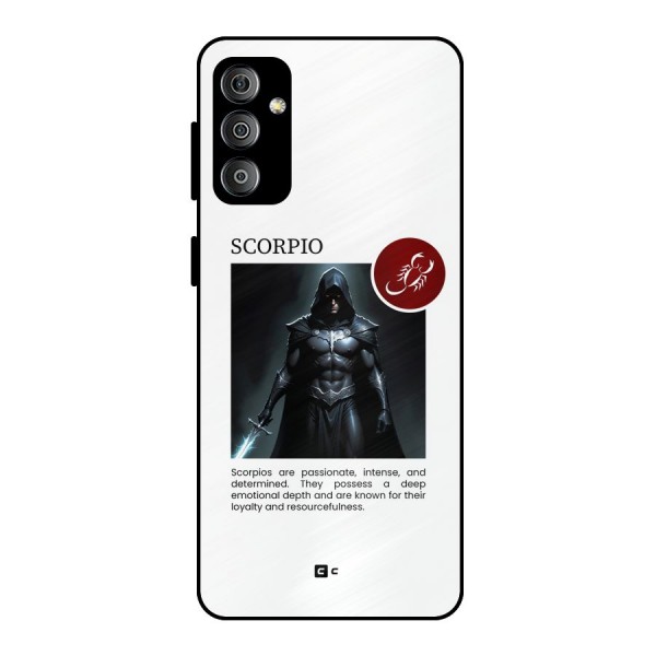 Sane Scorpio Metal Back Case for Galaxy F23