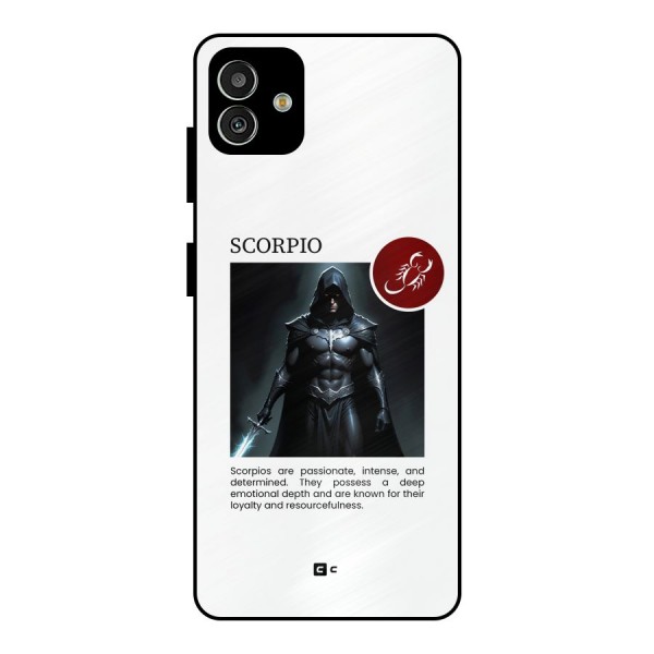 Sane Scorpio Metal Back Case for Galaxy M13 5G