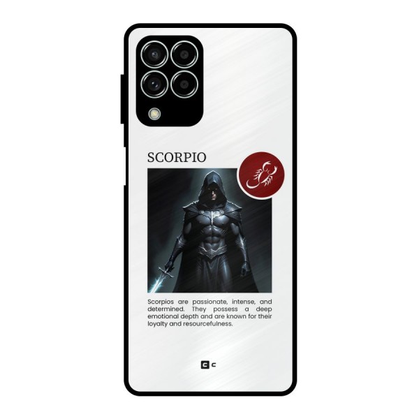 Sane Scorpio Metal Back Case for Galaxy M33