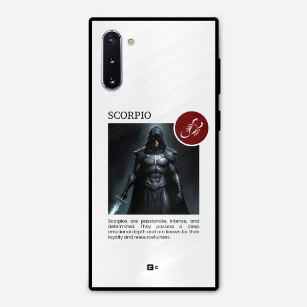 Sane Scorpio Metal Back Case for Galaxy Note 10