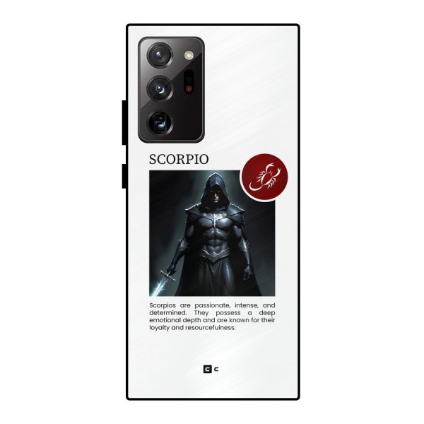 Sane Scorpio Metal Back Case for Galaxy Note 20 Ultra