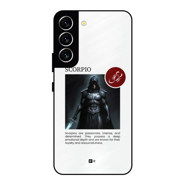 Sane Scorpio Metal Back Case for Galaxy S22 5G