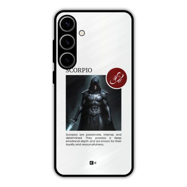 Sane Scorpio Metal Back Case for Galaxy S24 Plus