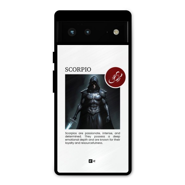 Sane Scorpio Metal Back Case for Google Pixel 6