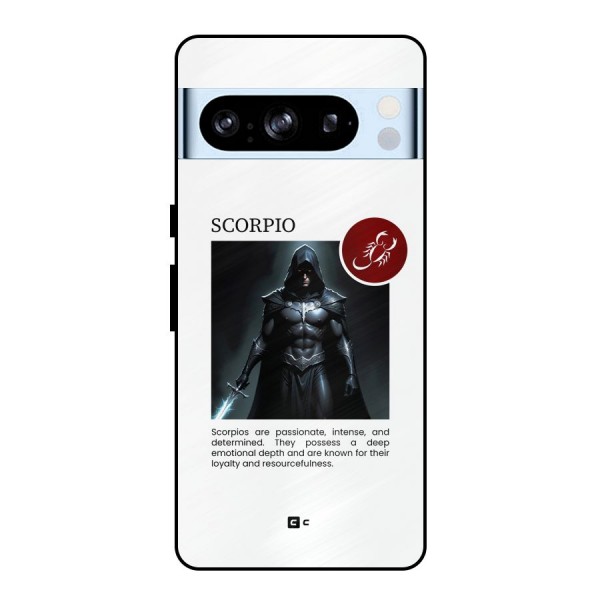 Sane Scorpio Metal Back Case for Google Pixel 8 Pro