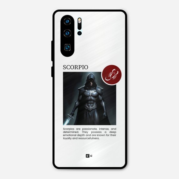 Sane Scorpio Metal Back Case for Huawei P30 Pro