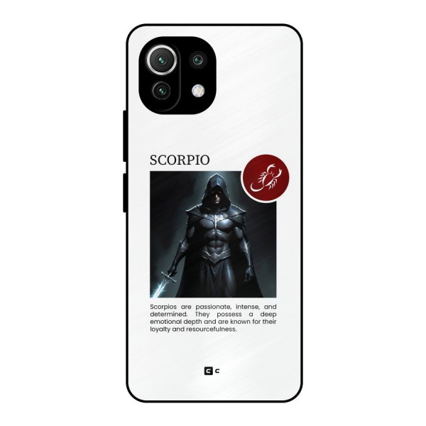 Sane Scorpio Metal Back Case for Mi 11 Lite