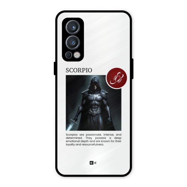 Sane Scorpio Metal Back Case for OnePlus Nord 2 5G