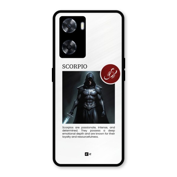 Sane Scorpio Metal Back Case for Oppo A77