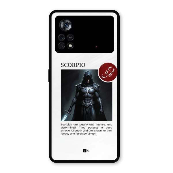 Sane Scorpio Metal Back Case for Poco X4 Pro 5G