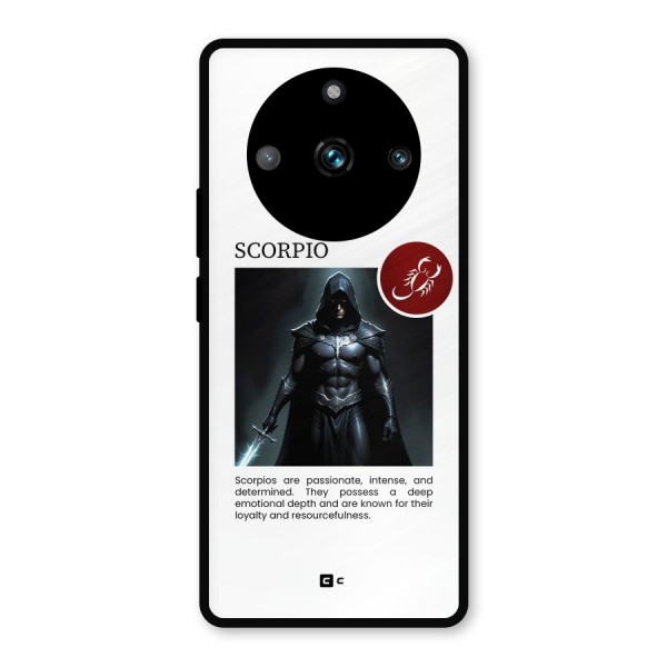 Sane Scorpio Metal Back Case for Realme 11 Pro Plus