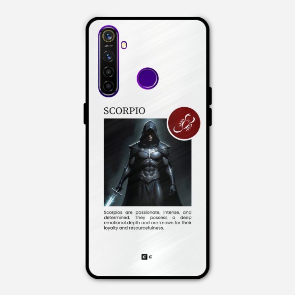 Sane Scorpio Metal Back Case for Realme 5 Pro