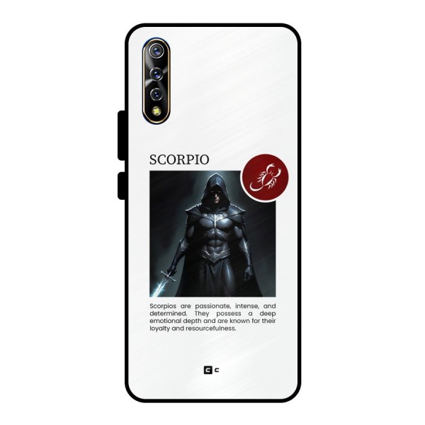 Sane Scorpio Metal Back Case for Vivo S1