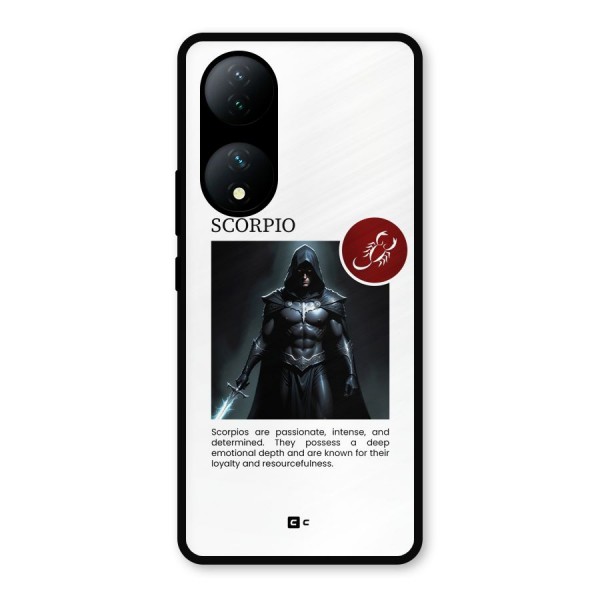 Sane Scorpio Metal Back Case for Vivo T2