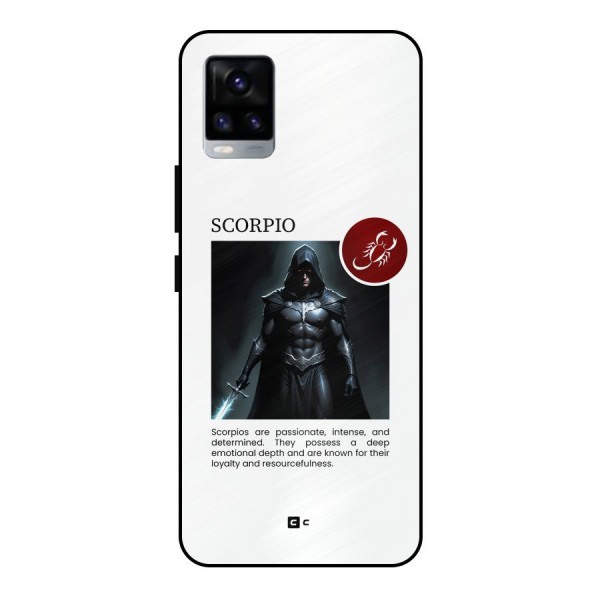 Sane Scorpio Metal Back Case for Vivo V20