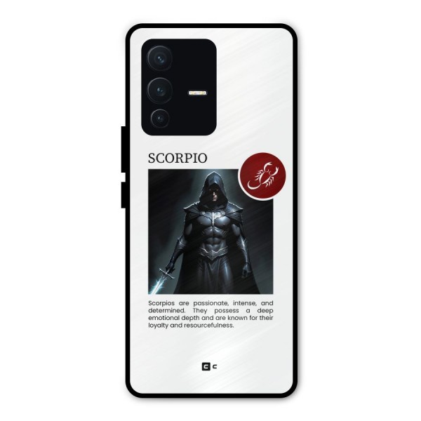 Sane Scorpio Metal Back Case for Vivo V23 Pro
