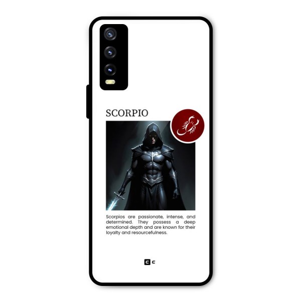 Sane Scorpio Metal Back Case for Vivo Y20i