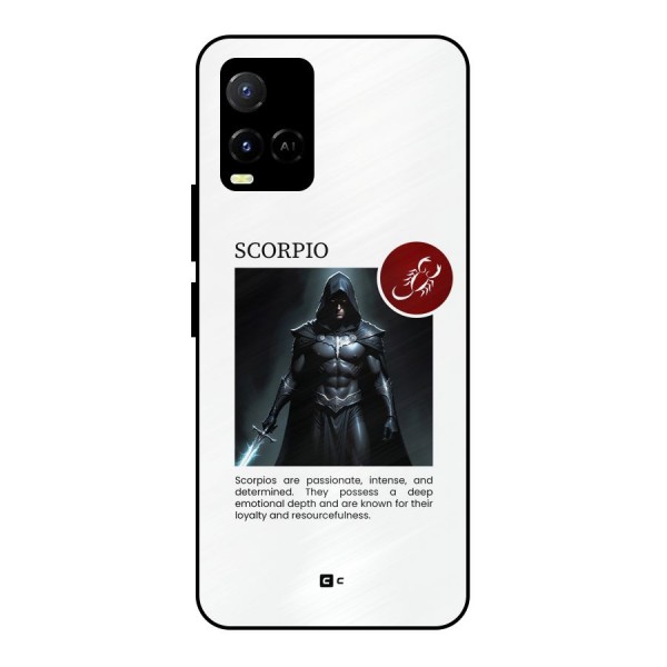 Sane Scorpio Metal Back Case for Vivo Y21T