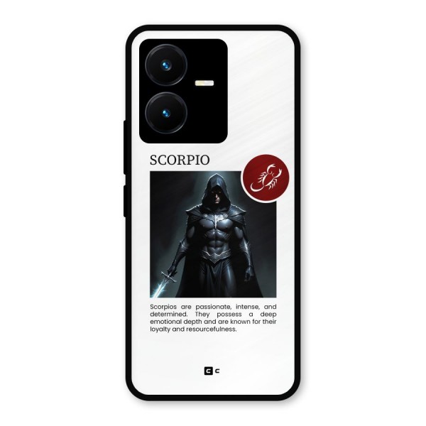 Sane Scorpio Metal Back Case for Vivo Y22