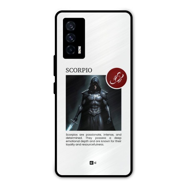Sane Scorpio Metal Back Case for iQOO 7 5G