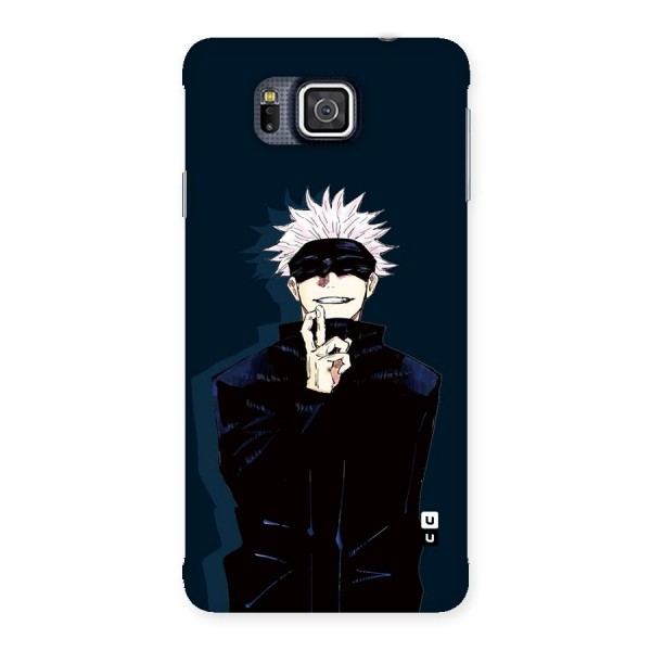 Satoru Gojo Back Case for Galaxy Alpha