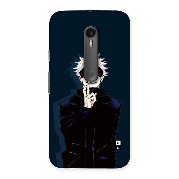 Satoru Gojo Back Case for Moto G Turbo