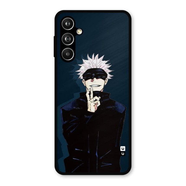 Satoru Gojo Metal Back Case for Galaxy F54