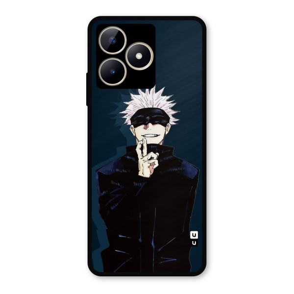 Satoru Gojo Metal Back Case for Realme C53