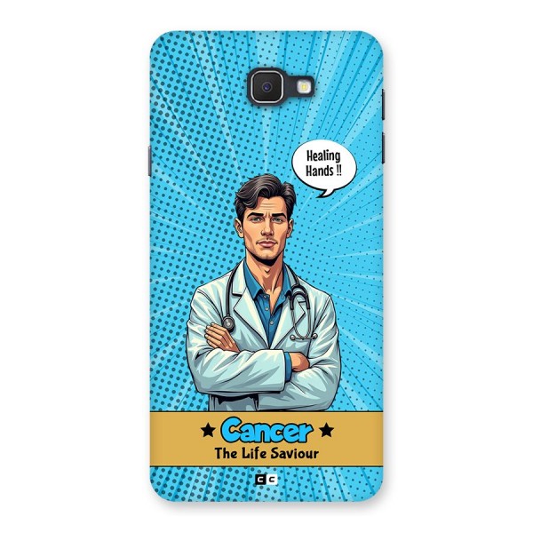 Saviour Cancer Back Case for Galaxy On7 2016