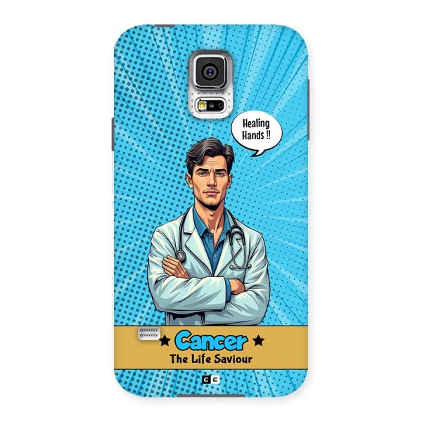Saviour Cancer Back Case for Galaxy S5
