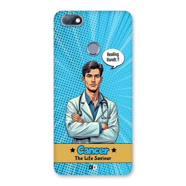 Saviour Cancer Back Case for Infinix Note 5