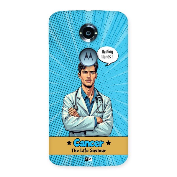 Saviour Cancer Back Case for Moto X2