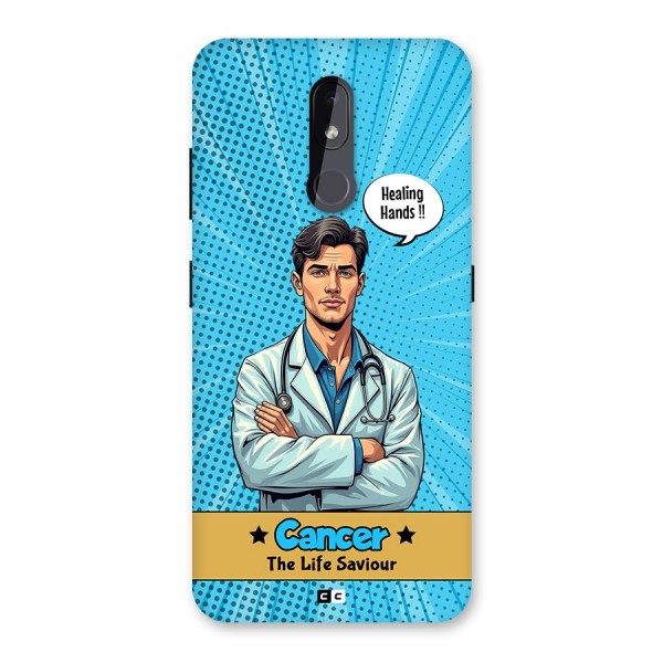 Saviour Cancer Back Case for Nokia 3.2