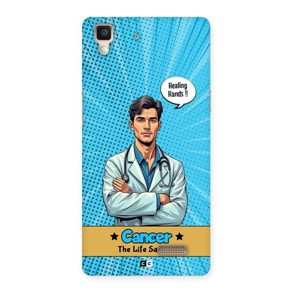 Saviour Cancer Back Case for Oppo R7