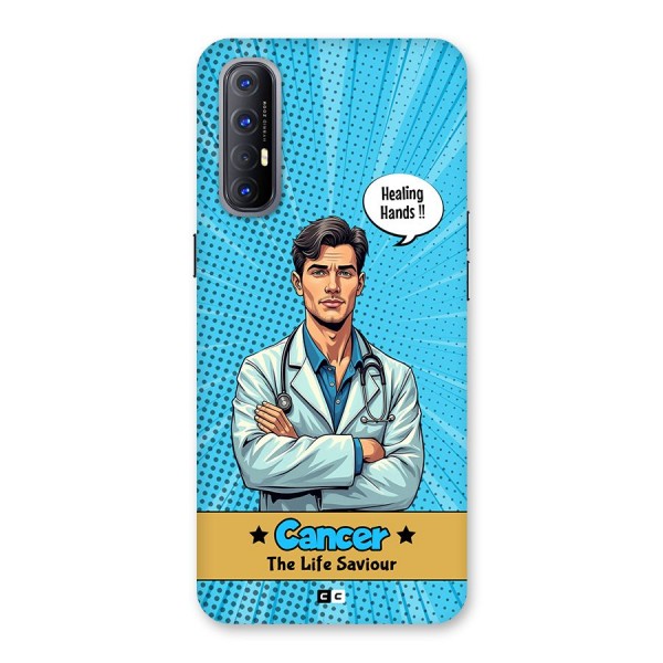 Saviour Cancer Back Case for Oppo Reno3 Pro
