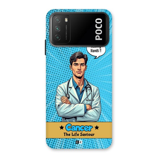 Saviour Cancer Back Case for Poco M3